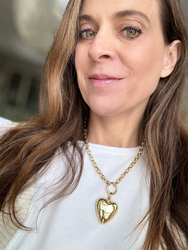 The Puffy Heart Necklace