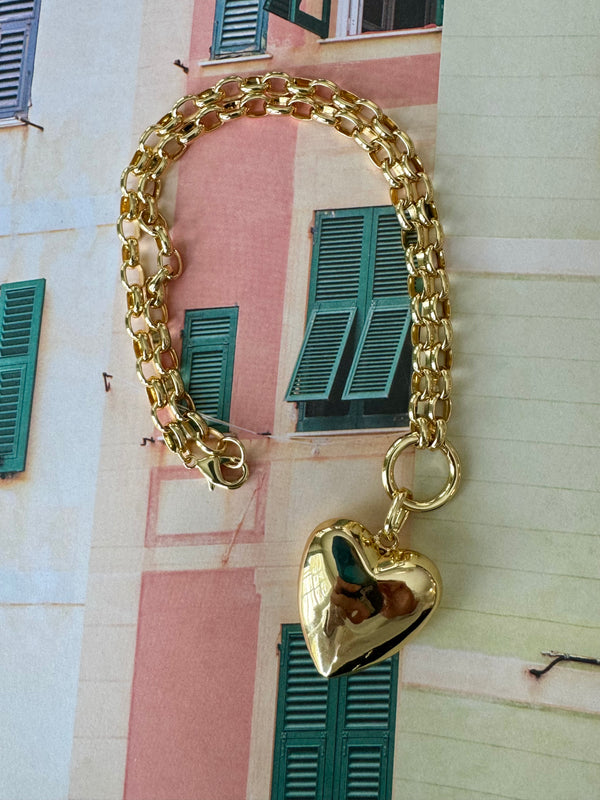 The Puffy Heart Necklace