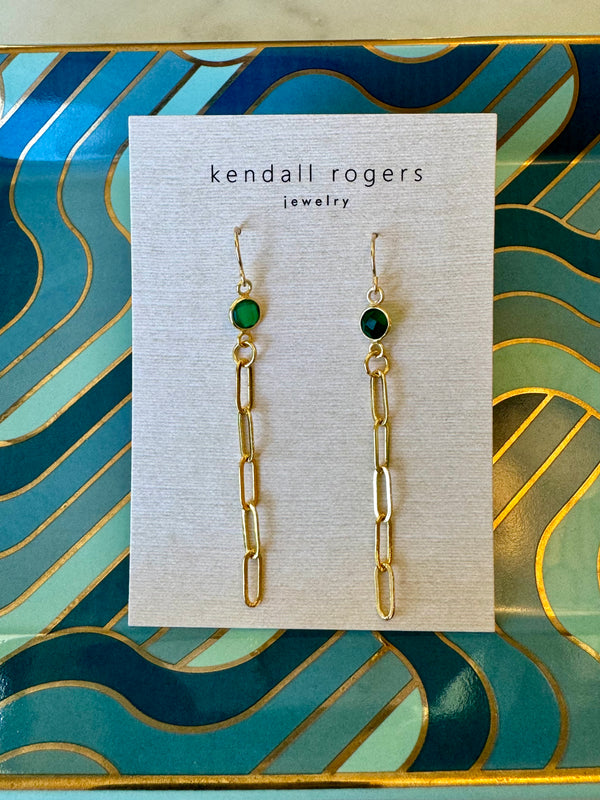 The Green with Envy Earring