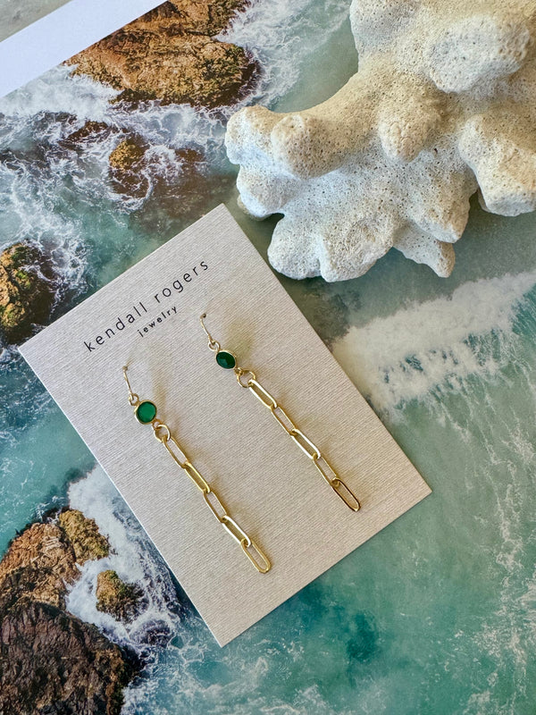 The Green with Envy Earring