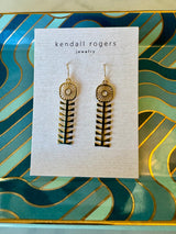 The Sunburst Flower Earring