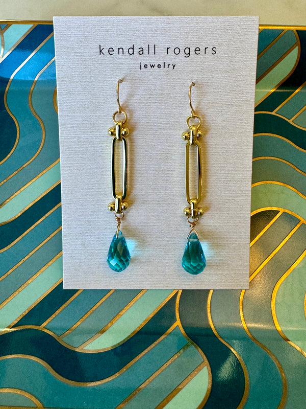 The Blue Lagoon Earring