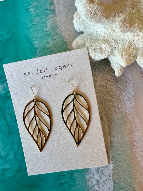 The Leaf Earrings