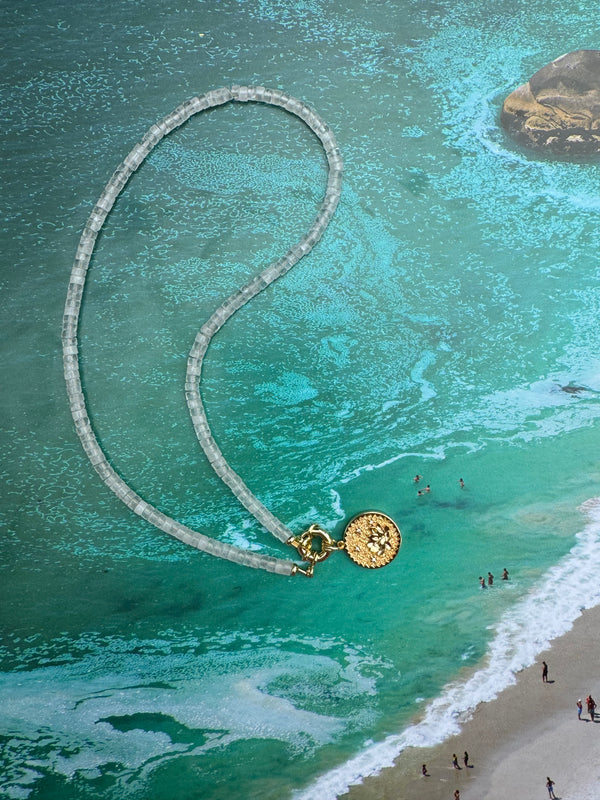 The White Lotus necklace