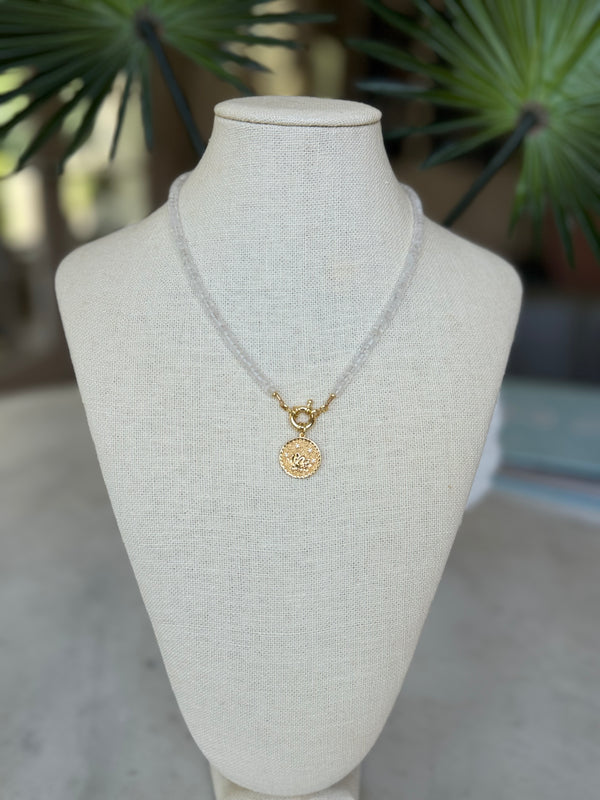 The White Lotus necklace