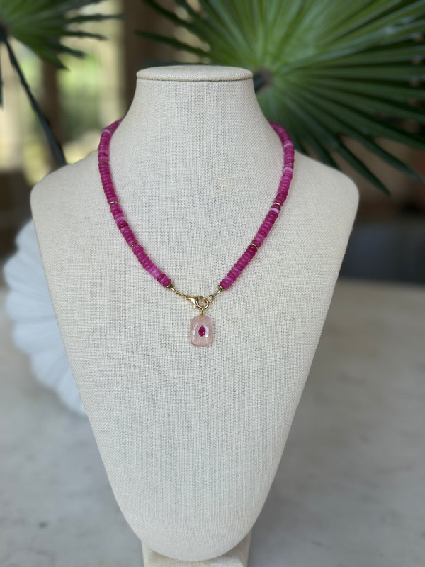 The Pink Cosmo Necklace