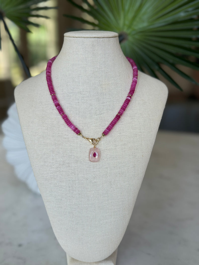 The Pink Cosmo Necklace