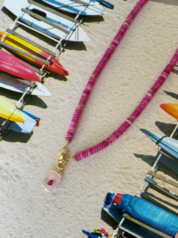 The Pink Cosmo Necklace