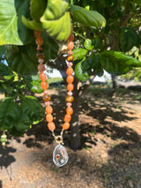 The Aperol Spritz Necklace