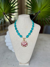 The Turquoise Beach Club Necklace