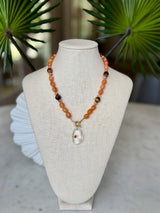 The Aperol Spritz Necklace