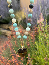 The Green Ocean Gumball Necklace