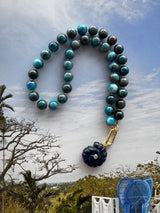 The Deep Blue Ocean Necklace