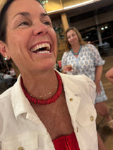The Red Cabana Necklace